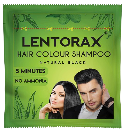 Hair Colour shampoo 5 Minutes Natural Black (15 ml x 12 Sachets)